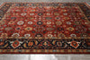 Load image into Gallery viewer, 9 x 12 New Mahal Wool Rug Handmade India #F-4606