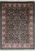 Load image into Gallery viewer, 8.8 x 11.8  William Morris Dark Emerald Green Jaipur Rug