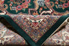 Load image into Gallery viewer, 8.8 x 11.8  William Morris Dark Emerald Green Jaipur Rug #PIX-25641