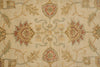 Load image into Gallery viewer, 5.8 x 8 Handmade Rug Natural Wool Chobi Peshawar Beige Light Green -Pakistan #PIX-16666