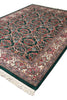 Load image into Gallery viewer, 8.8 x 11.8  William Morris Dark Emerald Green Jaipur Rug #PIX-25641