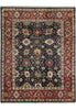 Load image into Gallery viewer, 8 x 10 New Handmade Mahal Rug Black Blue
