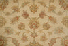 Load image into Gallery viewer, 5.8 x 8 Handmade Rug Natural Wool Chobi Peshawar Beige Light Green -Pakistan #PIX-16666