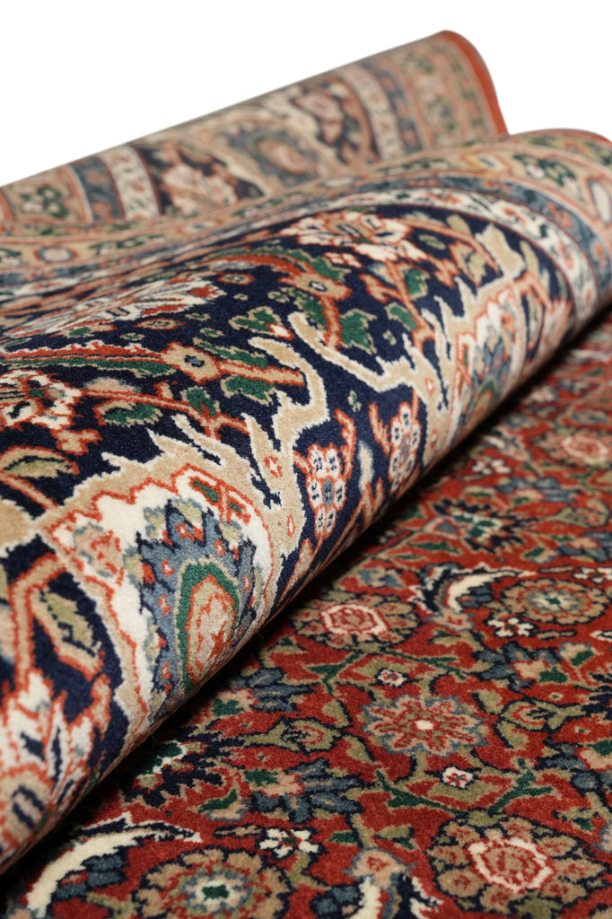 8 x 12 High Quality Lustrous Wool Handknotted India Bidjar Rug #PIX-10120