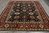 Load image into Gallery viewer, 8 x 10 New Handmade Mahal Rug Black Blue #F-4608