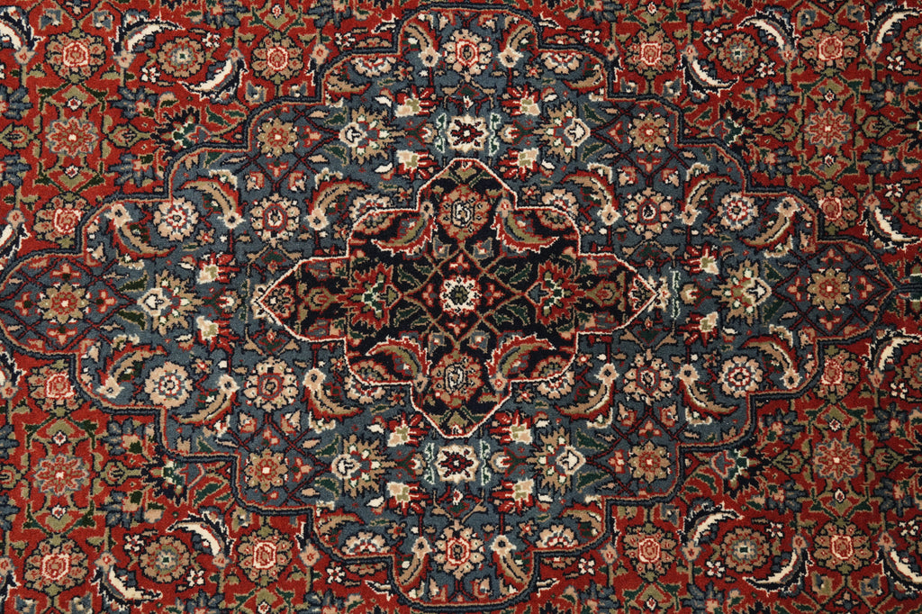8 x 12 High Quality Lustrous Wool Handknotted India Bidjar Rug #PIX-10120