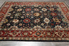 Load image into Gallery viewer, 8 x 10 New Handmade Mahal Rug Black Blue #F-4608