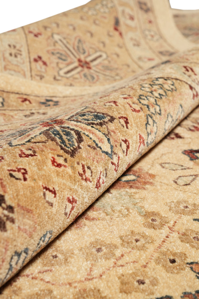 8.8 x 12.6 All Natural Wool Handmade Zigler Chobi Peshawar Rug #PIX-11622