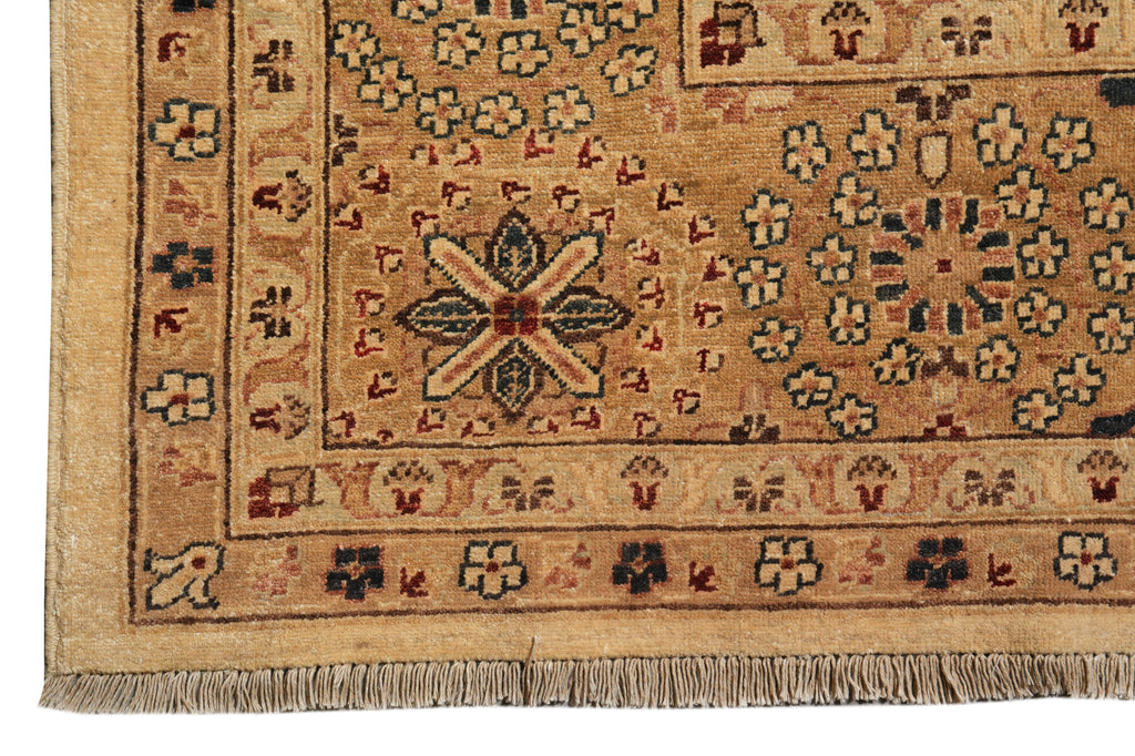 8.8 x 12.6 All Natural Wool Handmade Zigler Chobi Peshawar Rug #PIX-11622