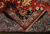 Load image into Gallery viewer, 10 x 14 Quality Wool Handmade Rug Rust Black #F-4610