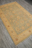Load image into Gallery viewer, 6 x 9 SAGE GREEN Natural Wool Hand-Knotted Chobi Peshawar Rug - Pakistan#PIX-18097