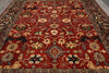 Load image into Gallery viewer, 10 x 14 Quality Wool Handmade Rug Rust Black #F-4610