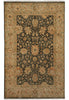 Load image into Gallery viewer, 5.7 x 8.4 Vegetable Dyed Rug Natural Wool Handmade Ziegler Chobi Peshawar Rug DARK HANNAH GREEN - India #PIX-17997