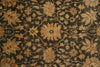 Load image into Gallery viewer, 5.7 x 8.4 Vegetable Dyed Rug Natural Wool Handmade Ziegler Chobi Peshawar Rug DARK HANNAH GREEN - India #PIX-17997