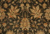 Load image into Gallery viewer, 5.7 x 8.4 Vegetable Dyed Rug Natural Wool Handmade Ziegler Chobi Peshawar Rug DARK HANNAH GREEN - India #PIX-17997