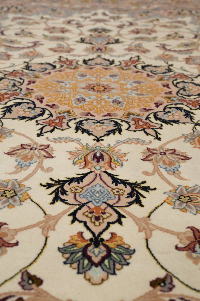 5 x 7.4 High Quality Authentic Persian Esfahan Rug Iran #LA-53279