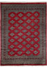 Load image into Gallery viewer, 6.9 x 9 Jaldar Diamond Bokara Pattern Handmade Pakistan Rug 