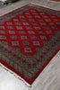 Load image into Gallery viewer, 6.9 x 9 Jaldar Diamond Bokara Pattern Handmade Pakistan Rug #F-4611