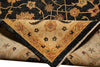 Load image into Gallery viewer, 9 x 11.5 Quality Zigler Chobi Peshawar Rug Natural Charcoal Black Gold #PIX-804-97