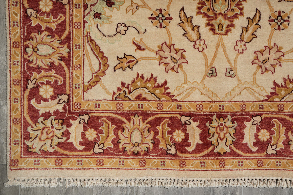 5 x 7 Agra Indian Handmade Rug #PIX-16031