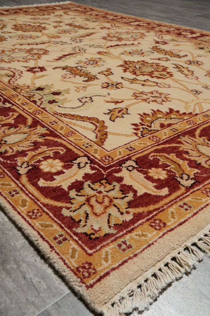 5 x 7 Agra Indian Handmade Rug #PIX-16031