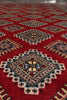 Load image into Gallery viewer, 6.8 x 8.9 Jaldar Bokhara Rug Handmade Pakistan #F-4612