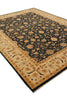Load image into Gallery viewer, 9 x 11.5 Quality Zigler Chobi Peshawar Rug Natural Charcoal Black Gold #PIX-804-97