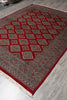 Load image into Gallery viewer, 6.8 x 8.9 Jaldar Bokhara Rug Handmade Pakistan #F-4612