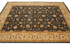 Load image into Gallery viewer, 9 x 11.5 Quality Zigler Chobi Peshawar Rug Natural Charcoal Black Gold #PIX-804-97