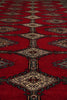 Load image into Gallery viewer, 6 x 9 Handmade Jaldar Bokhara Rug #F-4613
