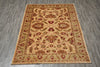 Load image into Gallery viewer, 5 x 6.6 Natural Wool Hand-Knotted Chobi Peshawar Rug - Pakistan #PIX-1795