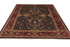 Load image into Gallery viewer, 9 x 12.3  Fine Natural Wool Dark Blue Quality Handmade Jaipur Rug 