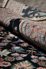 Load image into Gallery viewer, 5.8 x 7.7 Hunting Paradise Handmade Wool Rug Black #F-5759