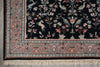 Load image into Gallery viewer, 5.8 x 7.7 Hunting Paradise Handmade Wool Rug Black #F-5759