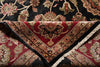 Load image into Gallery viewer, 9 x 12 Dense Lustrous Wool Black Burgundy  Quality Jaipour Rug #PIX-10197