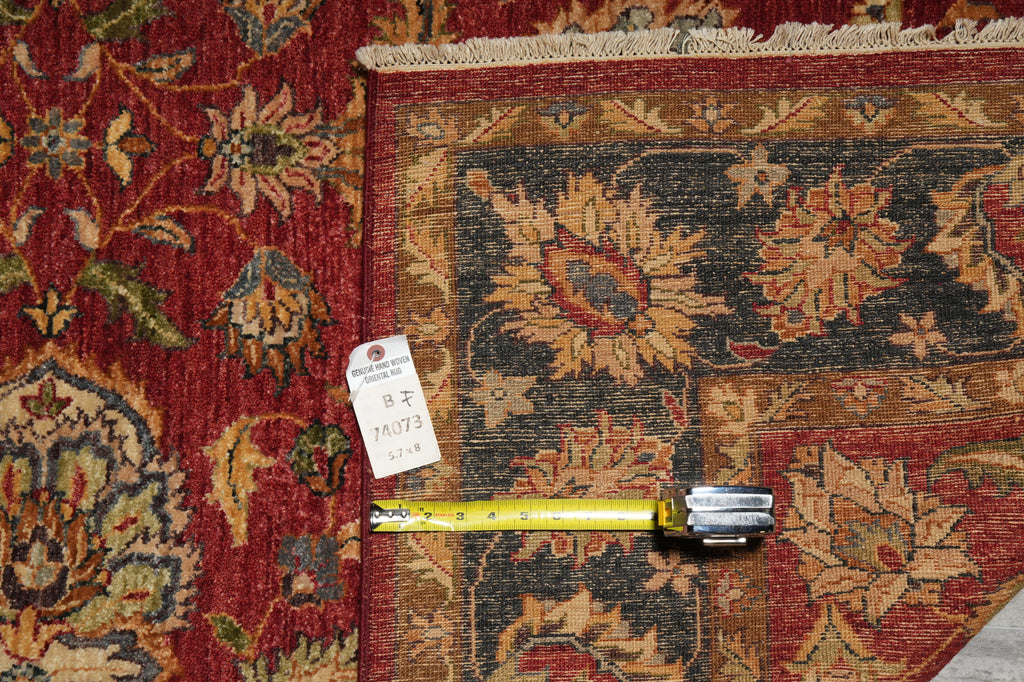 5.7 x 8 Vegetable Dyed Chobi Rug #B-74073
