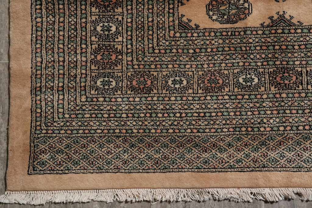 9.4 x 12 Handmade Pakistan Bokhara Rug Soft Wool #F-4615