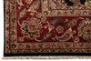 Load image into Gallery viewer, 9 x 12 Dense Lustrous Wool Black Burgundy  Quality Jaipour Rug #PIX-10197