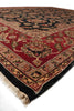 Load image into Gallery viewer, 9 x 12 Dense Lustrous Wool Black Burgundy  Quality Jaipour Rug #PIX-10197