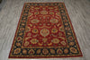 Load image into Gallery viewer, 5.7 x 8 Vegetable Dyed Chobi Rug #B-74073