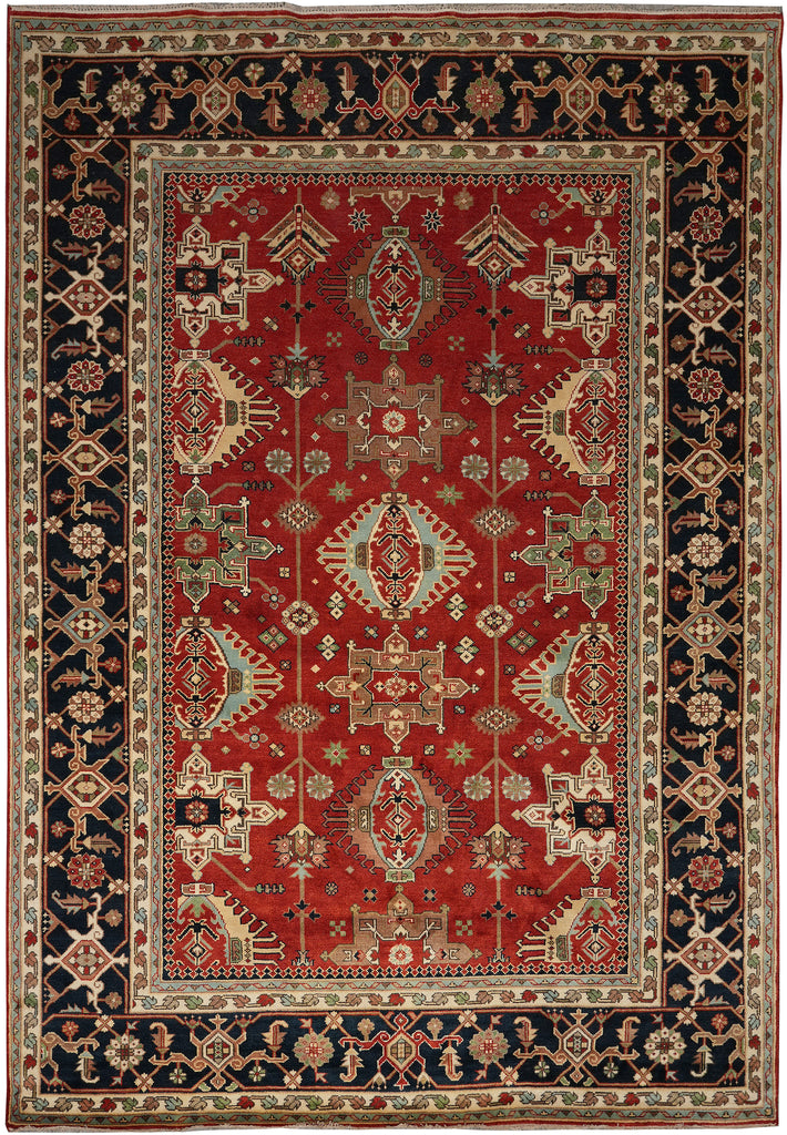 10 x 14 New Handmade Quality Wool Serapi Kazak Rug