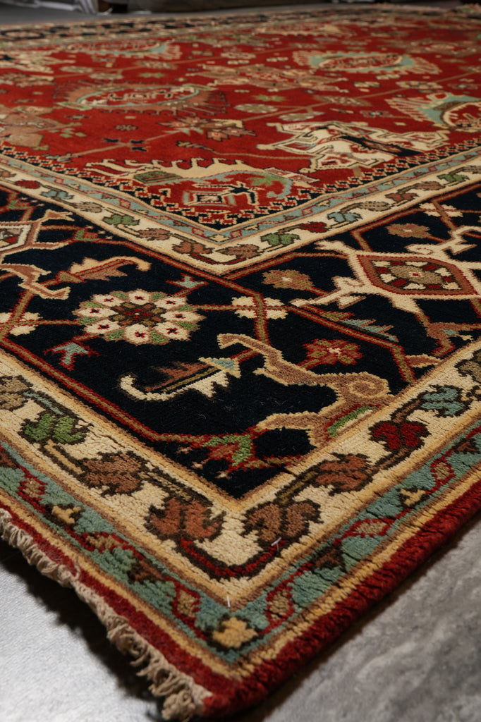 10 x 14 New Handmade Quality Wool Serapi Kazak Rug #F-4617