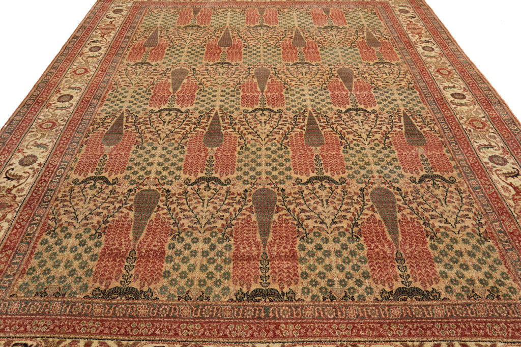 9 x 12 Willam Morris New Handmade Rug #B-78876
