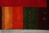 Load image into Gallery viewer, 8 x 10 Red Green Gabbeh Contemporary Handmade Wool Rug Christmas Sale #F-4618