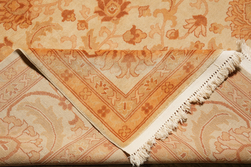 8.9 x 12  Quality Beige Gold Chobi Peshawar Rug #PIX-14504