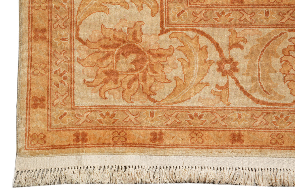 8.9 x 12  Quality Beige Gold Chobi Peshawar Rug #PIX-14504