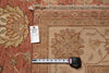 Load image into Gallery viewer, 9 x 12  Salmon Rose Natural Wool Quality Agra Rug #B-72559