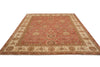 Load image into Gallery viewer, 9 x 12  Salmon Rose Natural Wool Quality Agra Rug