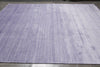 Load image into Gallery viewer, 9 x 12 Lavander Plain Color Modern Wool Handmade Rug #F-4620