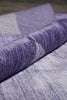 Load image into Gallery viewer, 8 x 10 Solid Purple Lavendar Fine Wool Handmade Rug F-5388